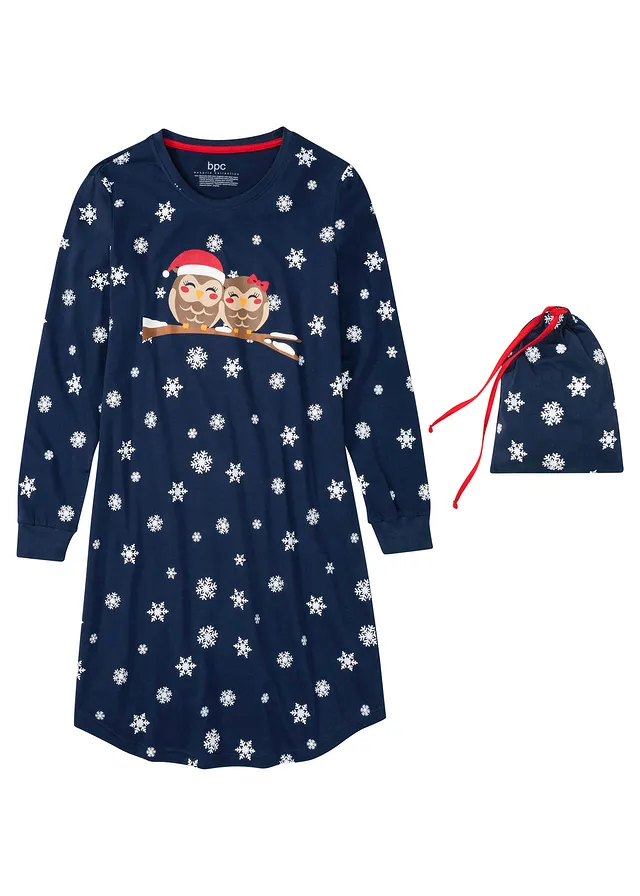 Nočná košeľa a doplnky (2-dielna sada) bio bavlna Nočná košeľa a doplnky (2-dielna sada) bio bavlna