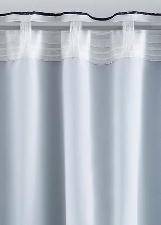 Verduisterend gordijn met print (1 stuk) • zwart/blauw • bonprix online shop