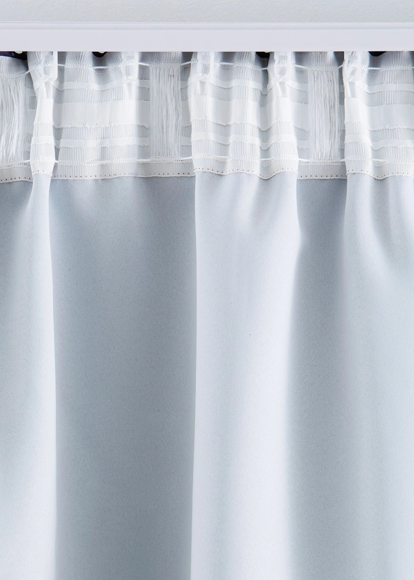 Verduisterend gordijn met print (1 stuk) • zwart/blauw • bonprix online shop