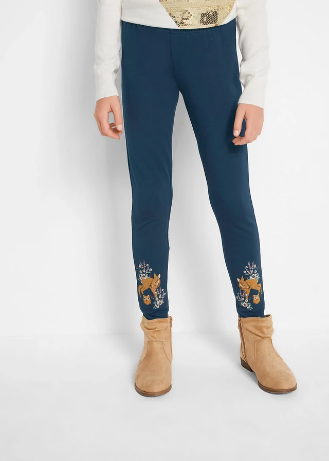 Legging chaud, Couleur: bleu foncé