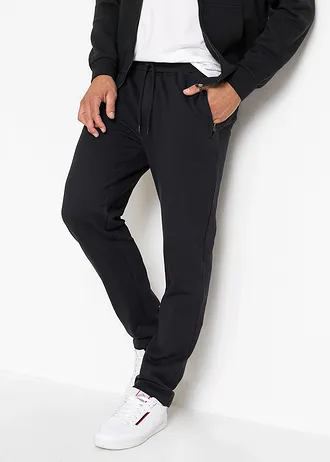 Pantalon de jogging à poches zippées pratiques • noir • Boutique bonprix