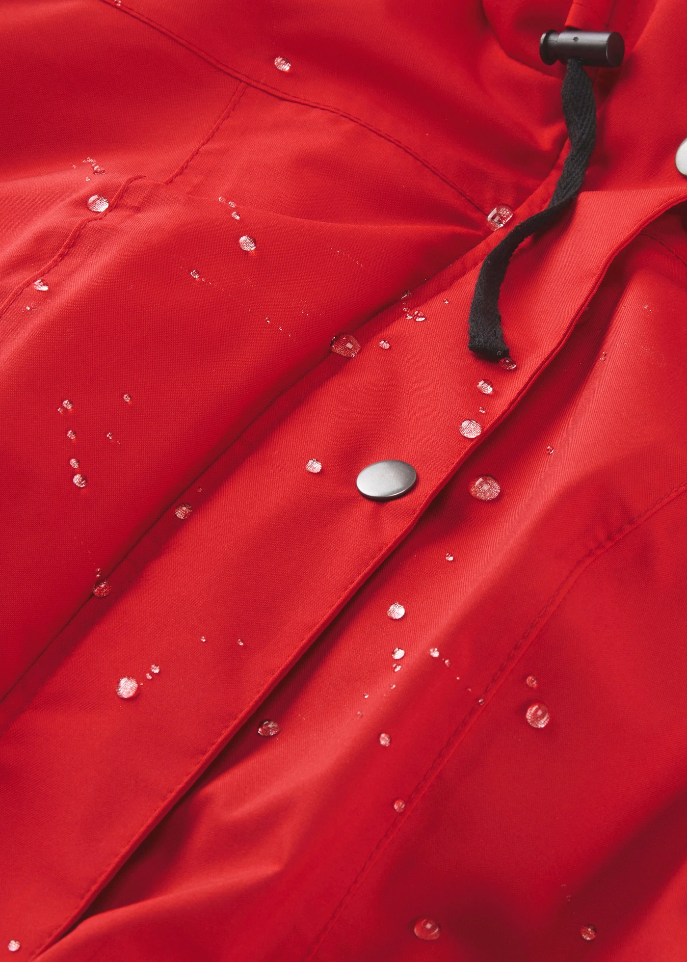 Geacă funcțională cu glugă, impermeabilă • roșu profund • magazin bonprix