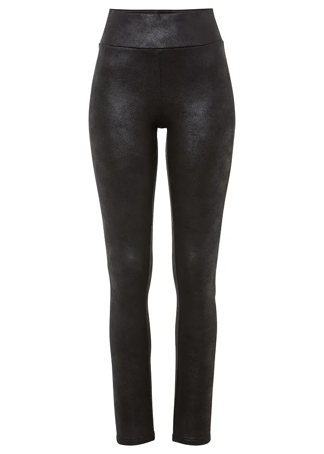 Colanți termo, acoperiți cu strat lucios