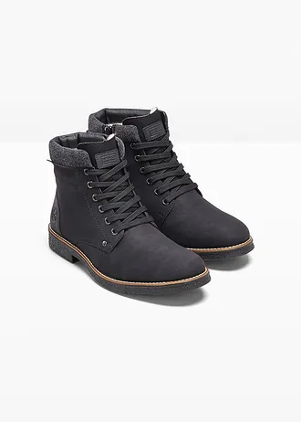 Šněrovací kotníková obuv značky Rieker • černá • bonprix obchod