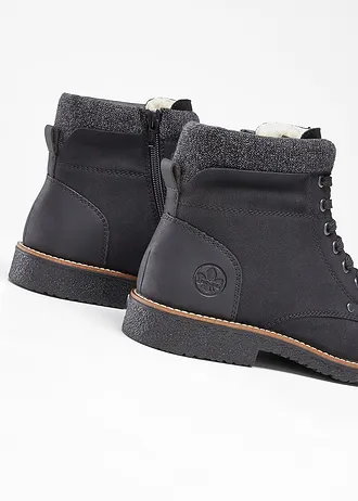 Šněrovací kotníková obuv značky Rieker • černá • bonprix obchod