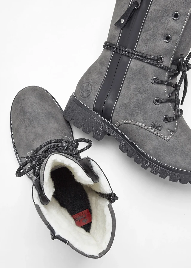 Bottes lacées Rieker • gris • product-page.page-title-suffix
