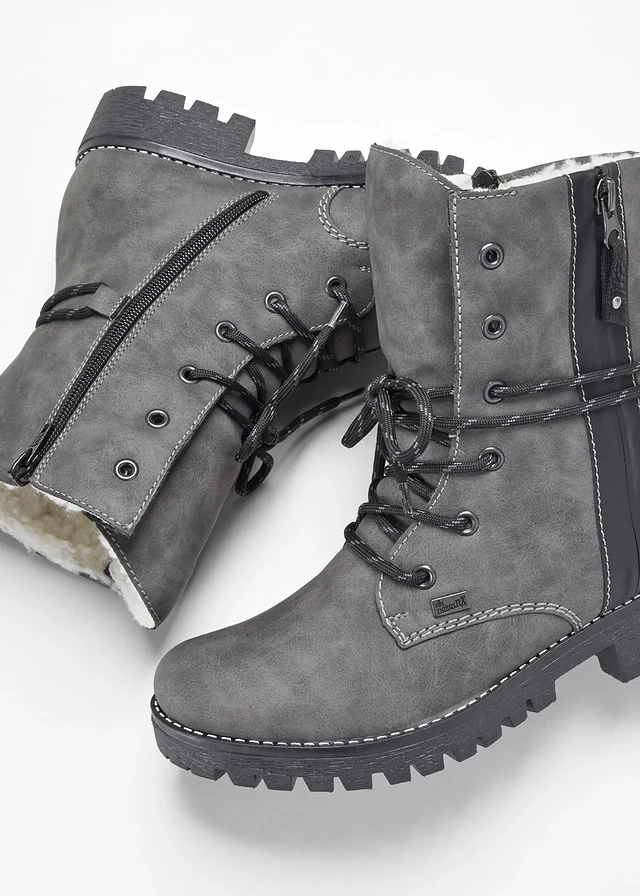 Bottes lacées Rieker • gris • product-page.page-title-suffix