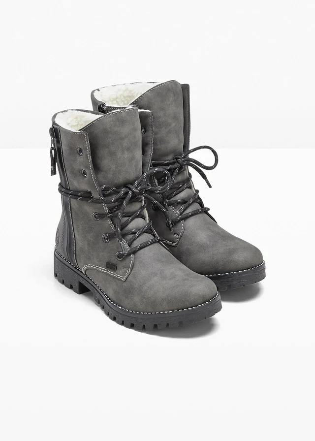 Bottes lacées Rieker • gris • product-page.page-title-suffix