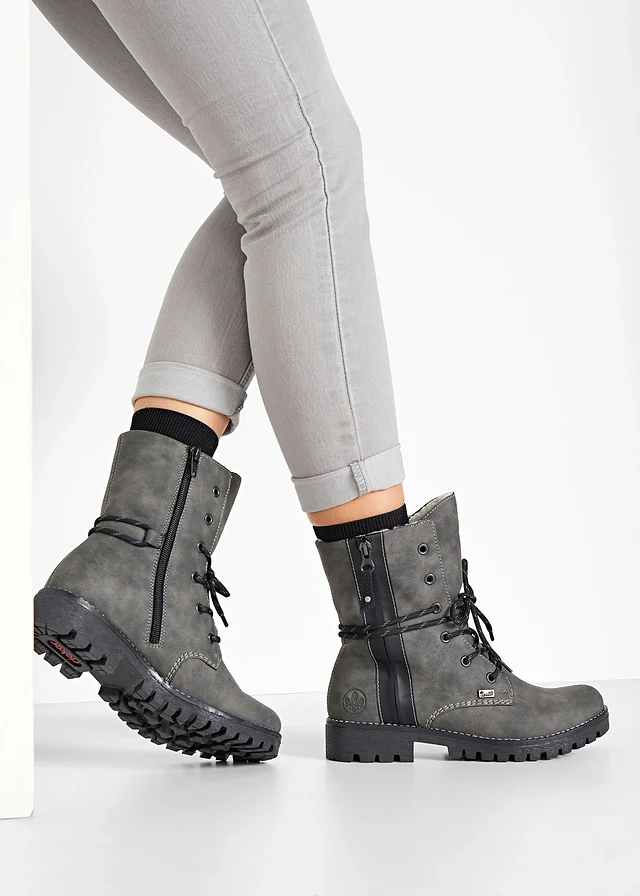 Bottes lacées Rieker • gris • product-page.page-title-suffix
