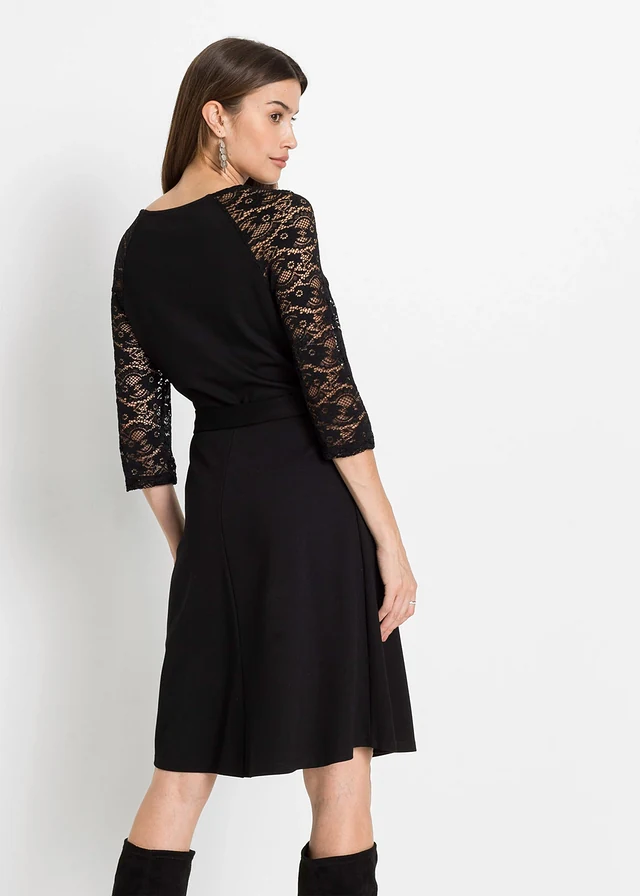 Jersey jurk • zwart • product-page.page-title-suffix
