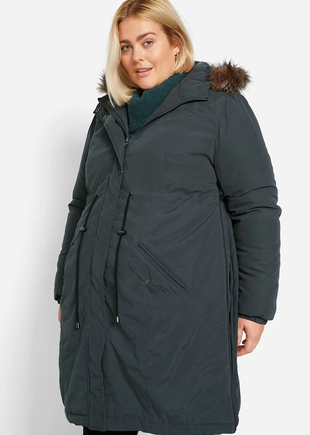Parka 3en1 de grossesse/de portage, Couleur: anthracite