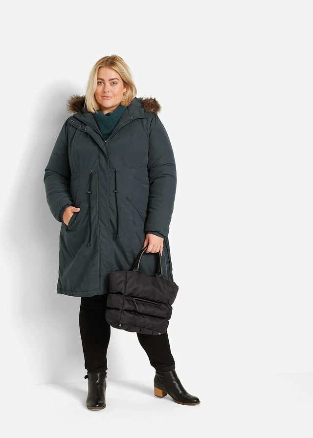 Parka 3en1 de grossesse/de portage, Couleur: anthracite
