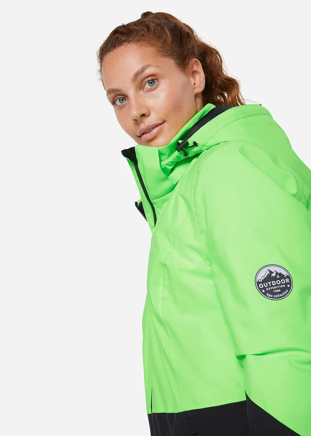 Veste de ski fonctionnelle étanche • vert fluo / noir • product-page.page-title-suffix