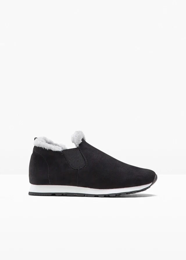 Sneakersy wsuwane z ociepleniem