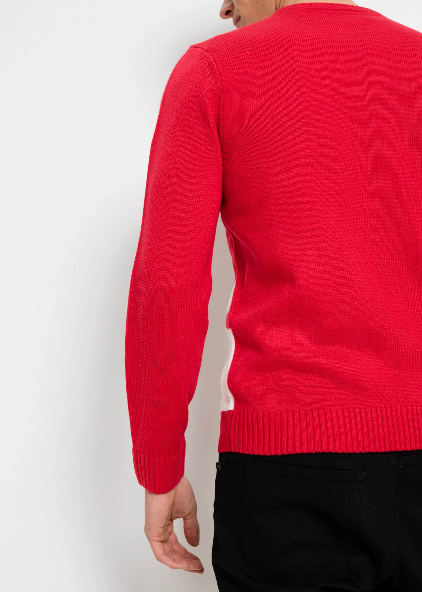 Trui met kerstmotief • rood • bonprix online shop