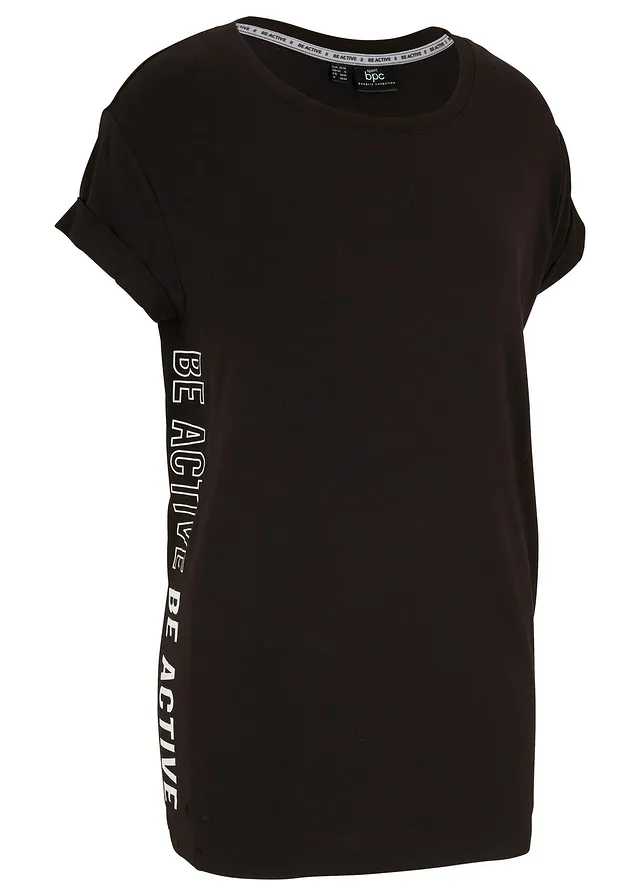Sport T-shirt • zwart met print • bonprix online shop