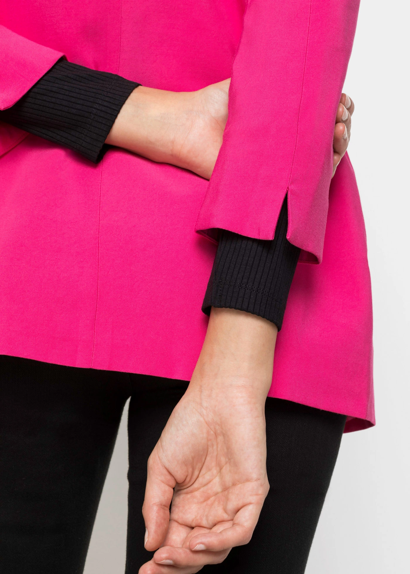 Blazer long • fuchsia • Boutique bonprix
