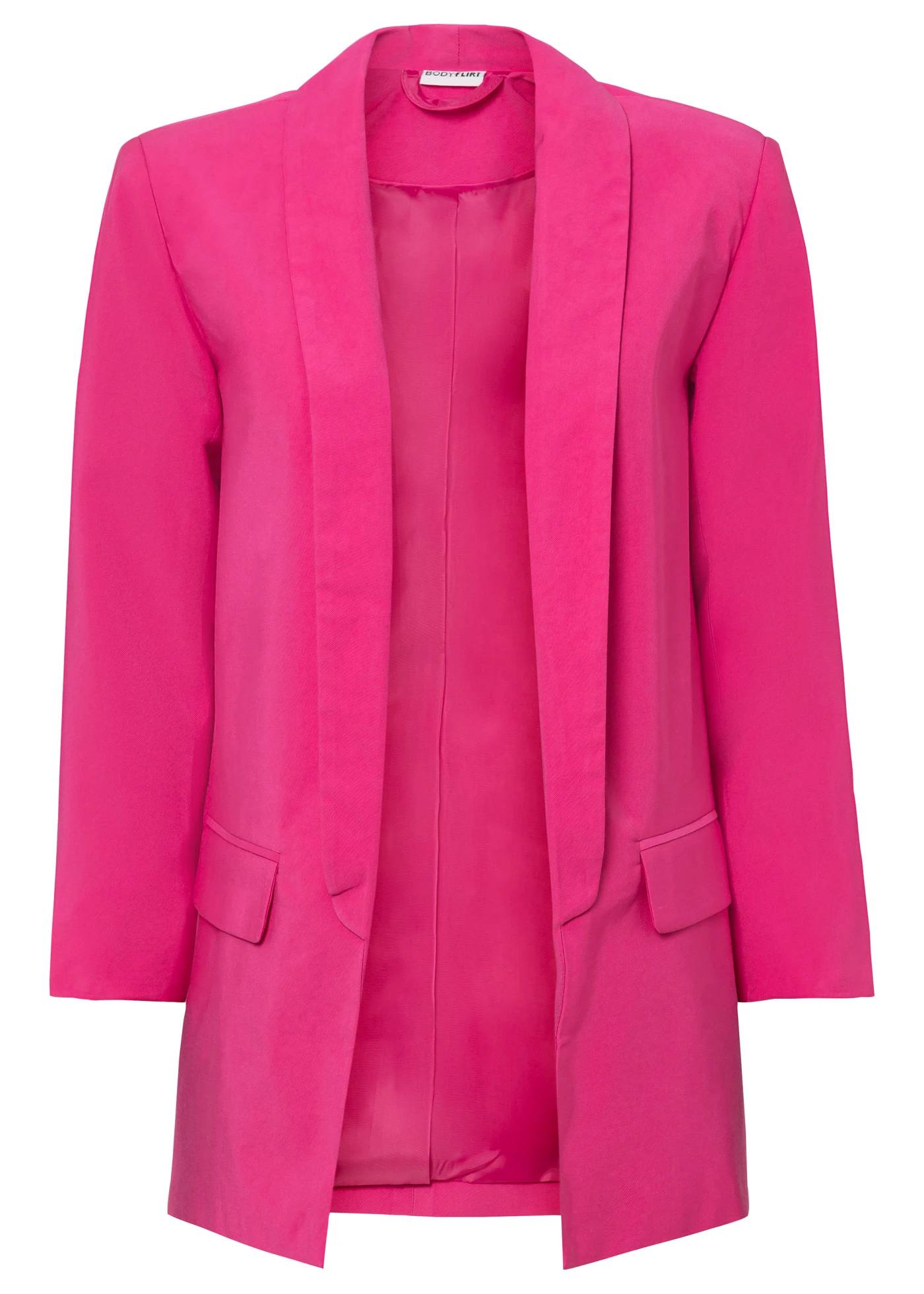Blazer long • fuchsia • Boutique bonprix