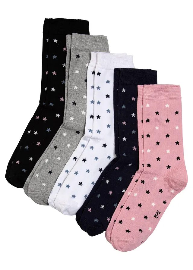 Șosete (5 perechi/set) cu bumbac organic