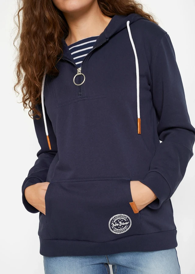 Sweat-shirt à capuche • bleu foncé • product-page.page-title-suffix