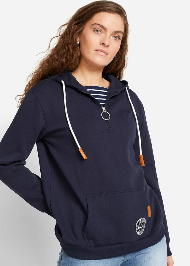 Sweat-shirt à capuche • bleu foncé • product-page.page-title-suffix