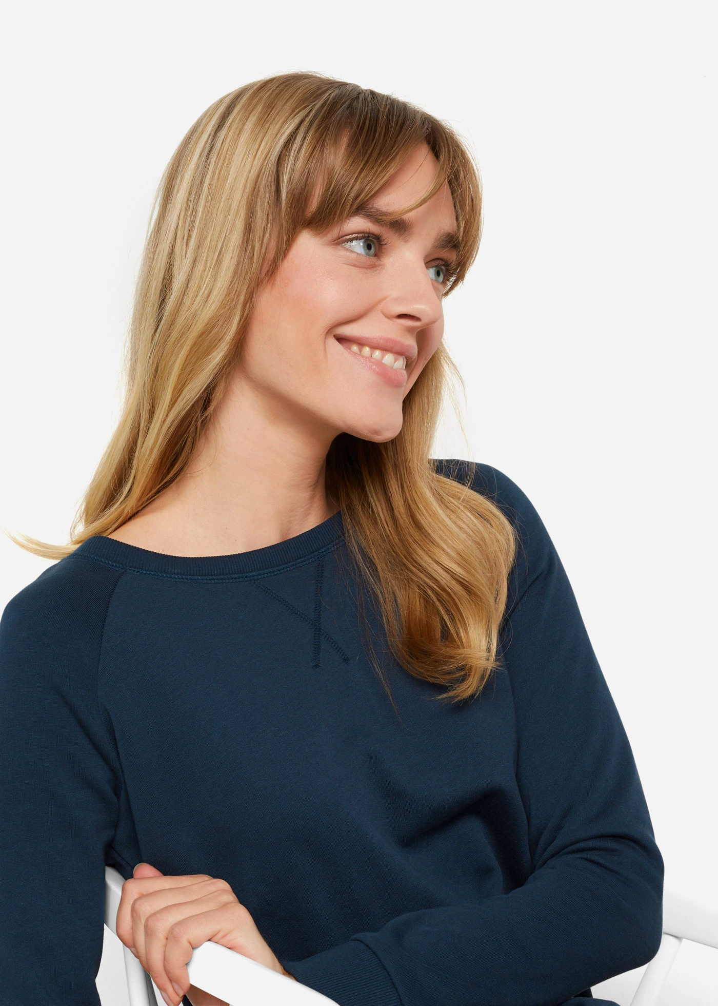 Robe sweat • bleu foncé • Boutique bonprix