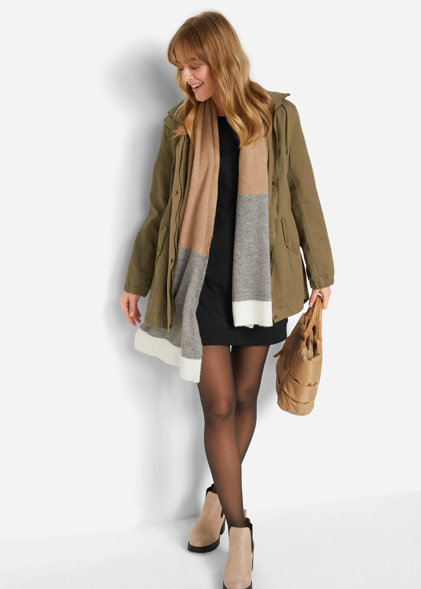 Sweatjurk • zwart • bonprix online shop