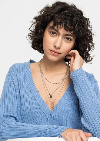 Souprava řetízků (3dílná), barva: stříbrné tóny