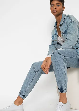 Ležérní kalhoty Jeggings • modrá • bonprix obchod