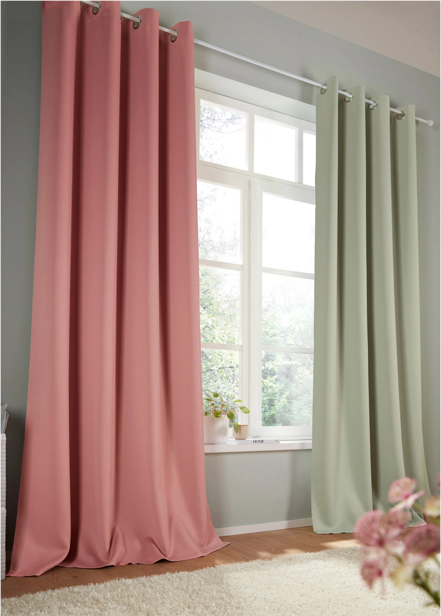 Rideau obscurcissant (1 pce), nombreuses tailles • brun marsala • Boutique bonprix