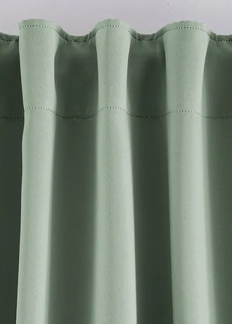 Rideau obscurcissant (1 pce), nombreuses tailles • vert sauge • Boutique bonprix