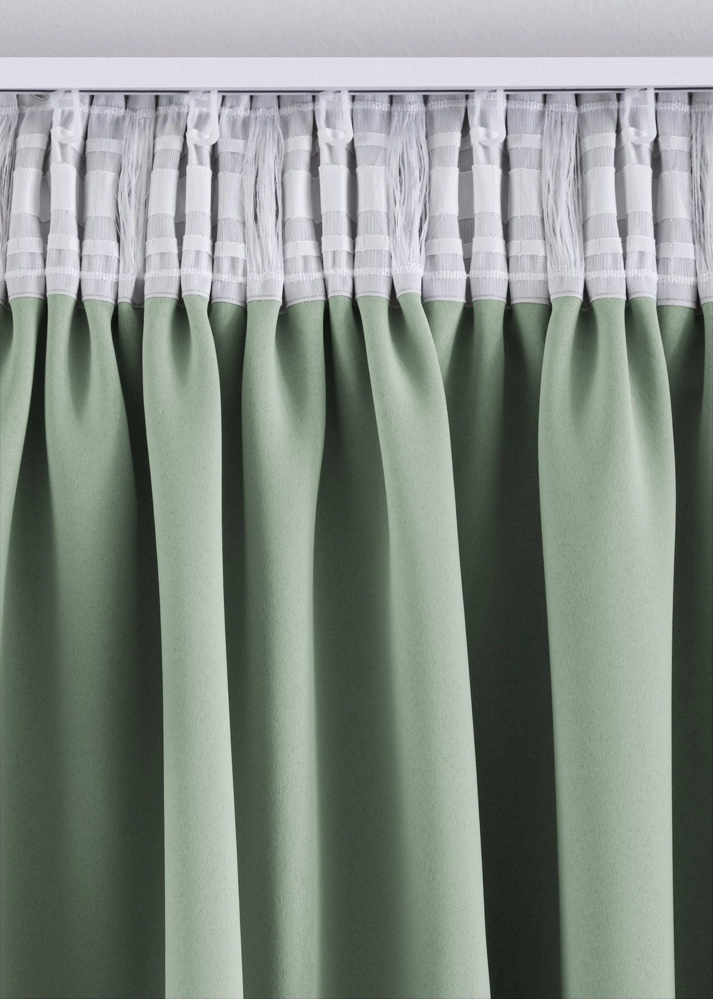 Rideau obscurcissant (1 pce), nombreuses tailles • vert sauge • Boutique bonprix