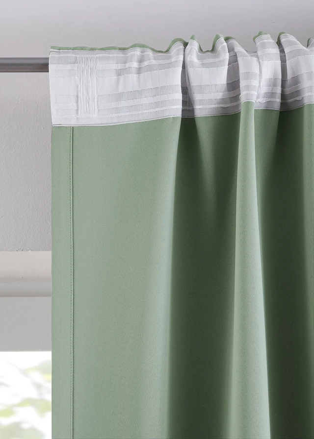 Rideau obscurcissant (1 pce), nombreuses tailles • vert sauge • product-page.page-title-suffix