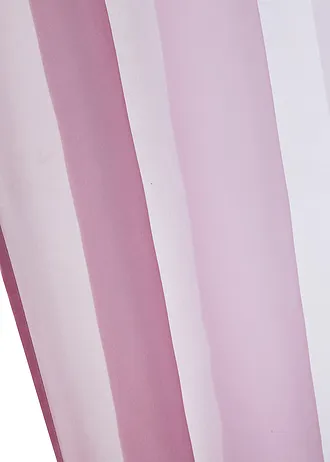 Gordijn van lichte voile, ook verkrijgbaar in extra lang (2 stuks), Kleur: mauve