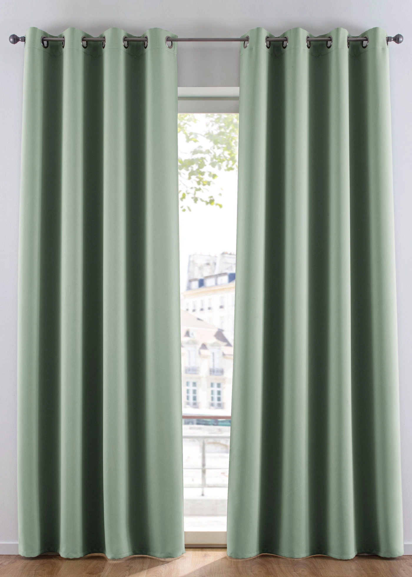 Rideau obscurcissant (1 pce), nombreuses tailles • vert sauge • Boutique bonprix