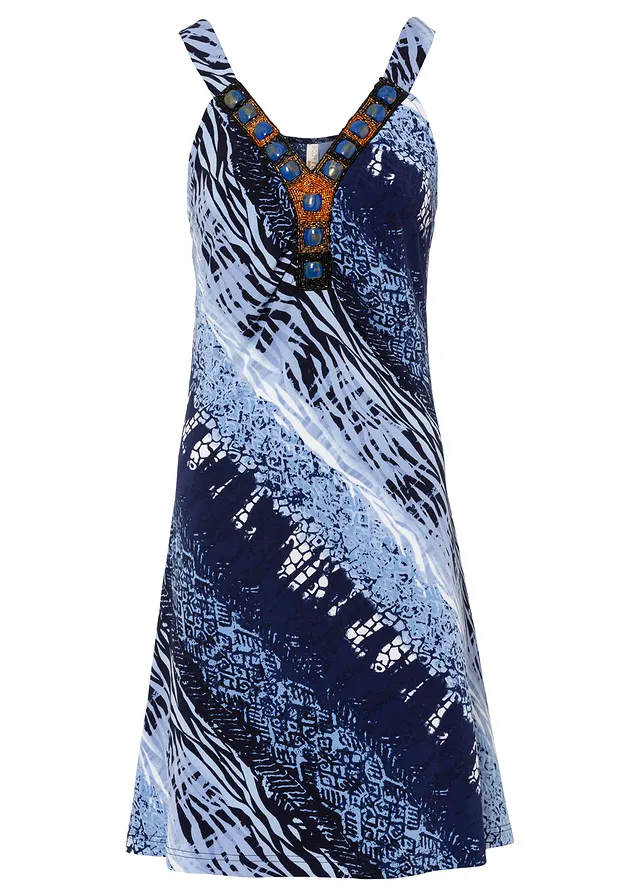 Rochie din jerse cu croială în A