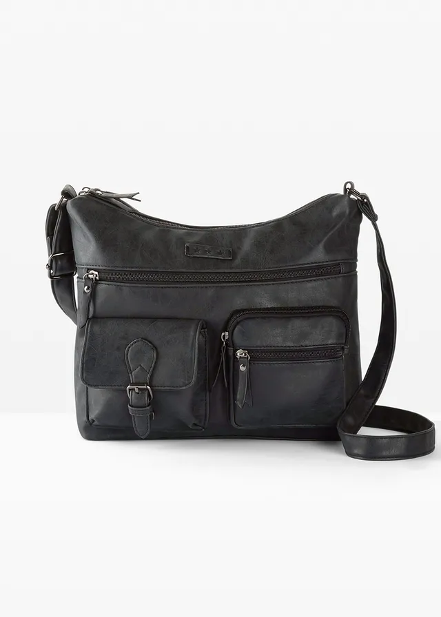 Kabelka Crossbody s flexibilným úložným priestorom