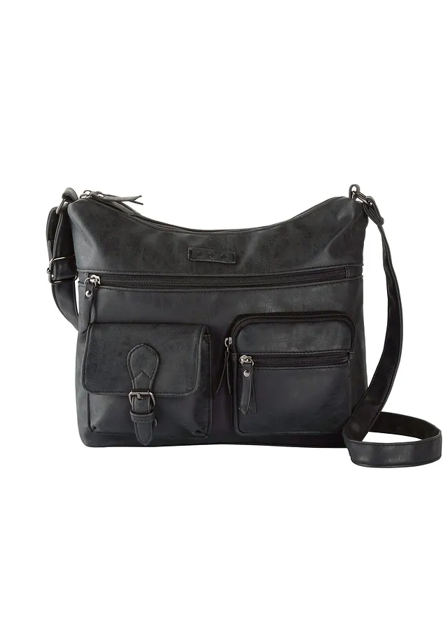 Kabelka Crossbody s flexibilným úložným priestorom