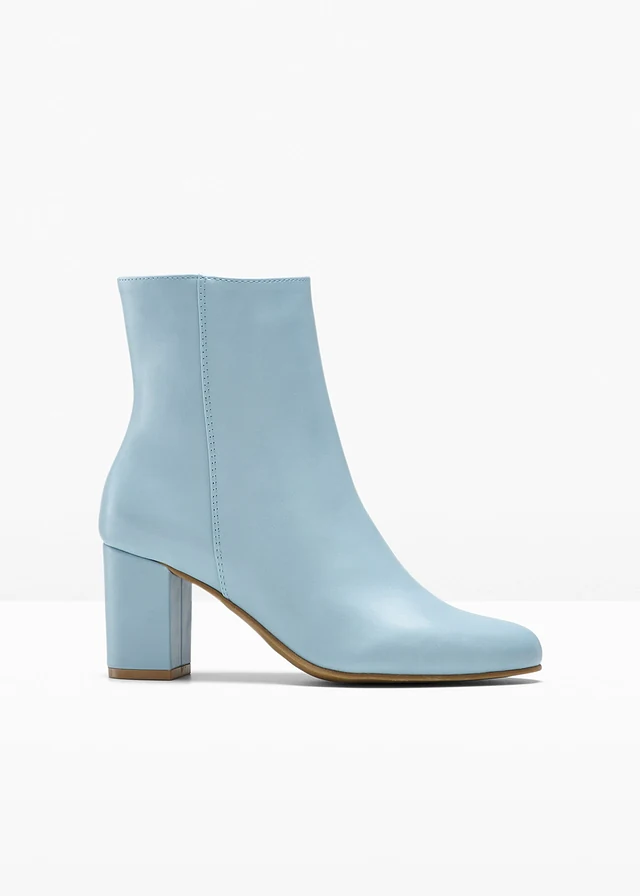 Bottines à talon carré