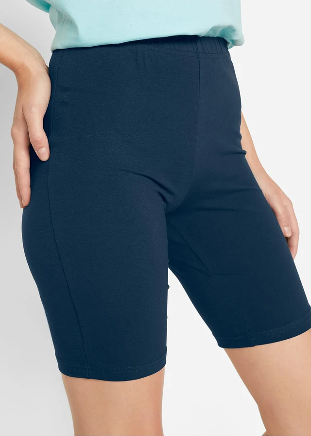 Korte legging (set van 2) • donkerblauw+zwart • product-page.page-title-suffix