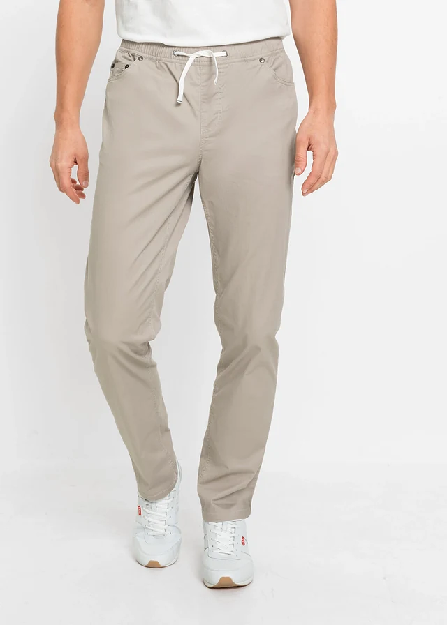 Regular fit stretch instapbroek, straight