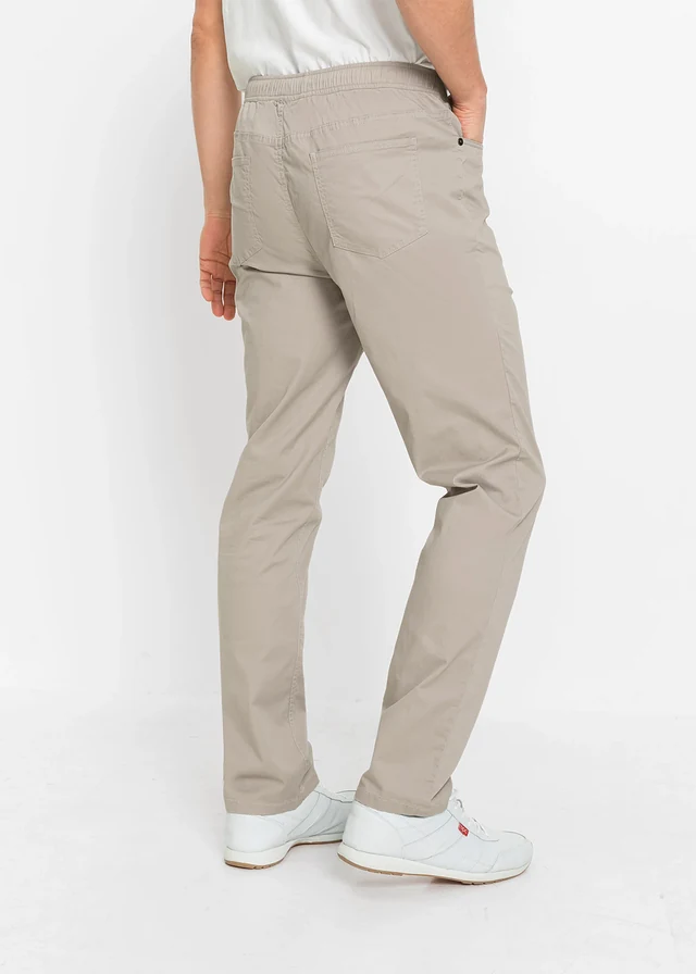Pantalon jogger droit et extensible, regular • pierre naturelle • product-page.page-title-suffix