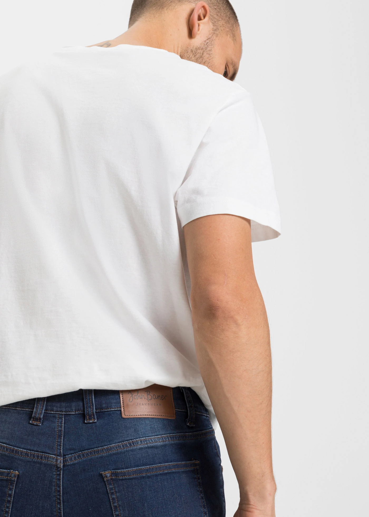 Power-Stretch džíny Sim Fit, Tapered (2 ks v balení) • světle modrý denim + tmavě modrý denim • bonprix obchod