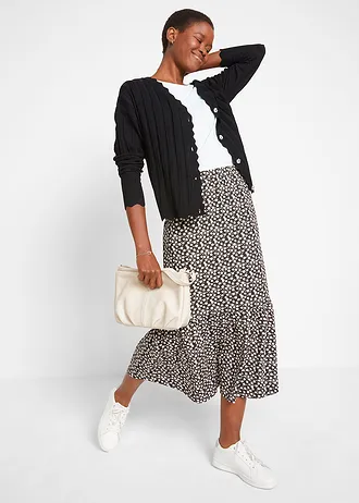 Kort ajour vest • zwart • bonprix online shop