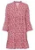 Mini jurk met volants van viscose, Kleur: wit-avondrood gebloemd