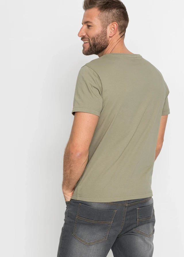 T-shirt 100% coton • new kaki • product-page.page-title-suffix