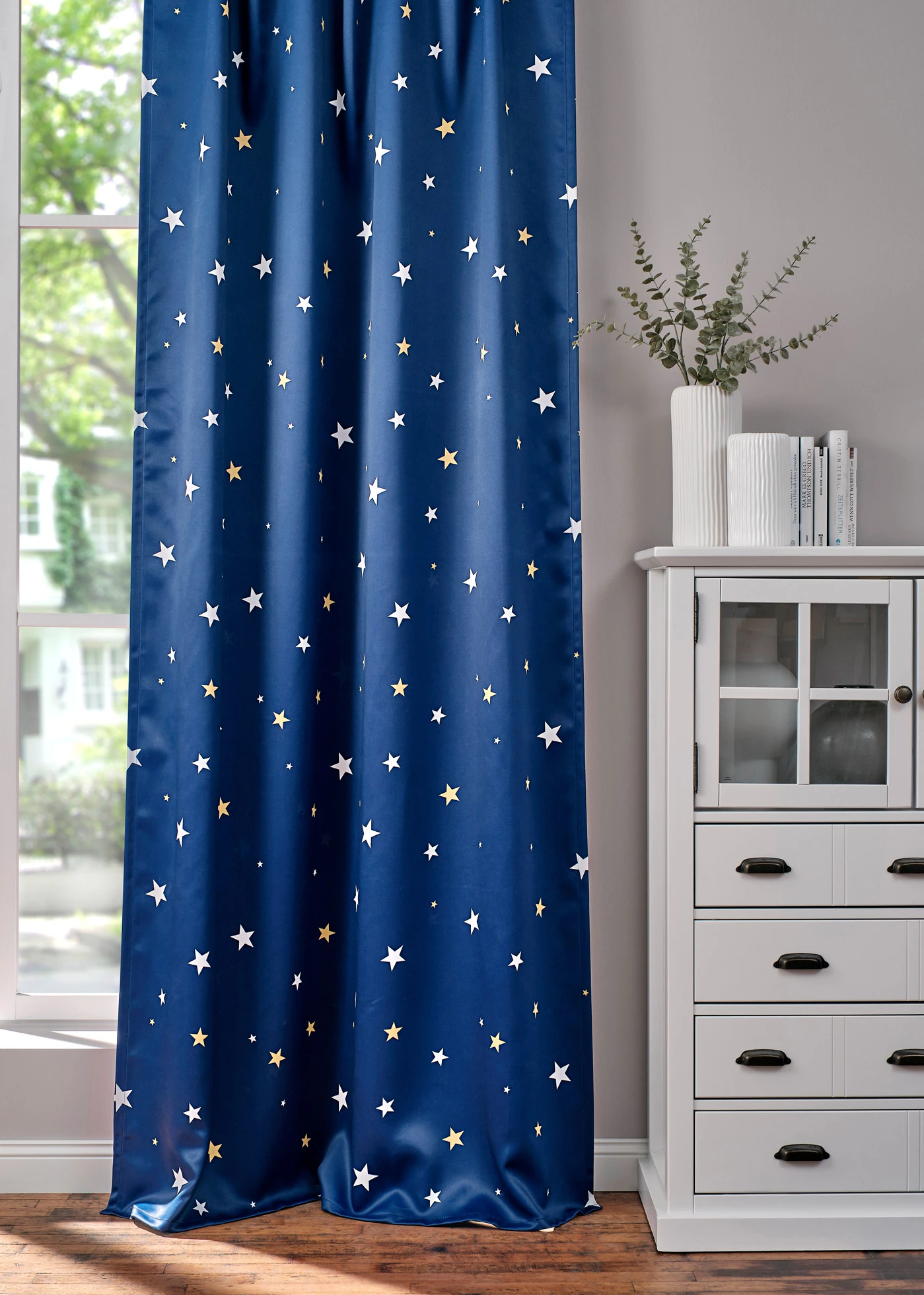 Rideau occultant à fonction thermique (1 pce) • bleu nuit • Boutique bonprix