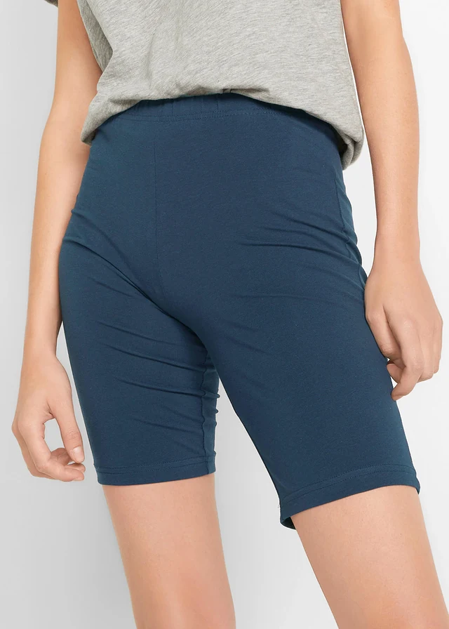 Korte legging (set van 2) • donkerblauw+zwart • product-page.page-title-suffix