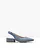 Slingback pumps, Kleur: jeansblauw