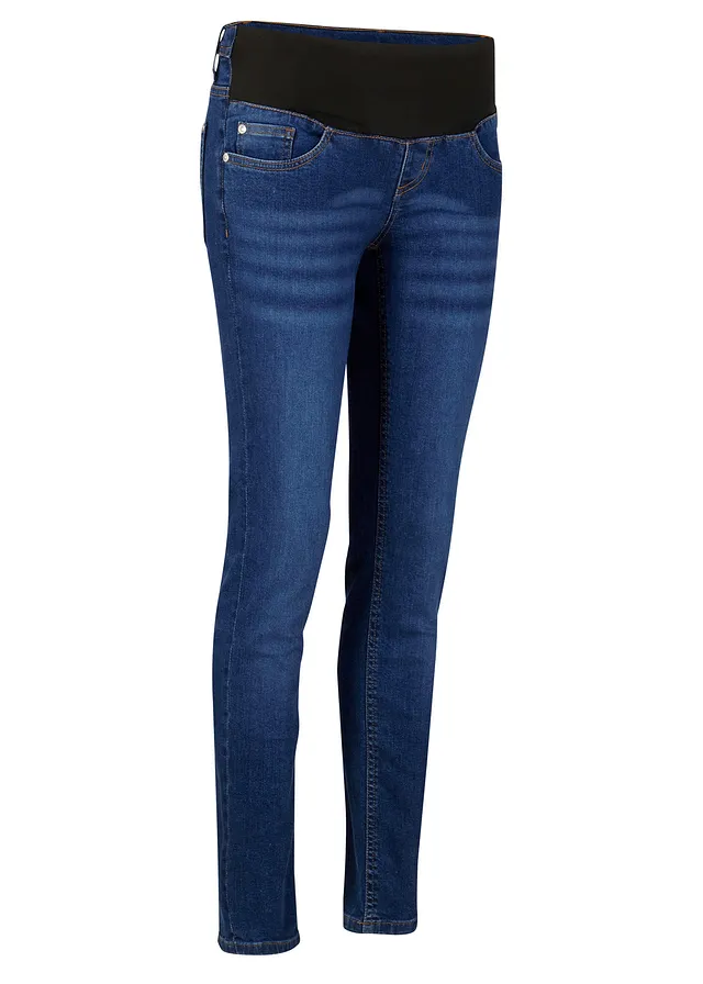 Zwangerschapsjeans voor begin zwangerschap en na geboorte • blauw denim • bonprix online shop